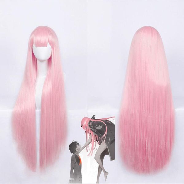 party masks arrival darling in the franxx 02 cosplay wigs zero two 100cm long pink synthetic hair wig props
party masks arrival darling in the franxx 02 cosplay wigs zero two 100cm long pink synthetic hair wig props