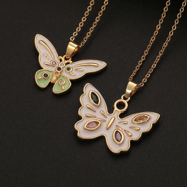 pendant necklaces vintage oil drop painted butterfly necklace fashion long chain sweater jewelry for women gold, Silver
pendant necklaces vintage oil drop painted butterfly necklace fashion long chain sweater jewelry for women gold, Silver