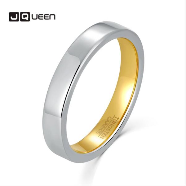 jqueen 4mm polished inner ring electric gold tungsten steel men's and women's engagement jewelry wedding rings, Slivery;golden
jqueen 4mm polished inner ring electric gold tungsten steel men's and women's engagement jewelry wedding rings, Slivery;golden