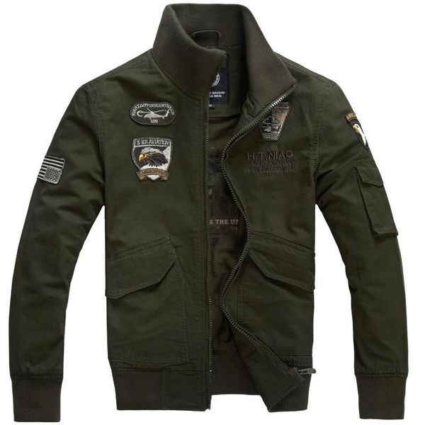 men's jackets autumn winter cotton washed jacket loose military tooling coats and men stand army green mens clothing, Black;brown
men's jackets autumn winter cotton washed jacket loose military tooling coats and men stand army green mens clothing, Black;brown