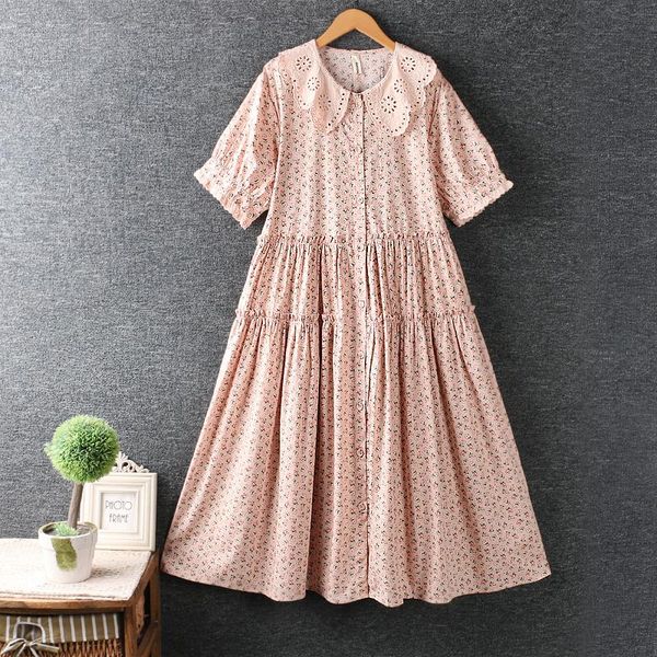 casual dresses sweet hollow embroidery lapel summer short sleebe midi dress floral single breasted, Black;gray
casual dresses sweet hollow embroidery lapel summer short sleebe midi dress floral single breasted, Black;gray