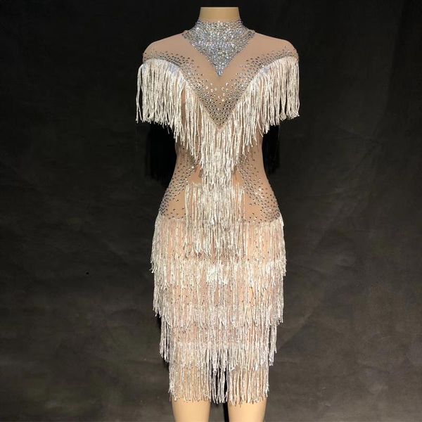 casual dresses women stage mesh see through tassel dress sleeveless shiny rhinestone nightclub birthday party singer dance, Black;gray
casual dresses women stage mesh see through tassel dress sleeveless shiny rhinestone nightclub birthday party singer dance, Black;gray