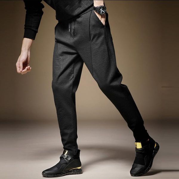 fashion casual pants men's plus velvet thickening autumn winter trend sweatpants pantalones de hombre men clothing bc50xxk, Black
fashion casual pants men's plus velvet thickening autumn winter trend sweatpants pantalones de hombre men clothing bc50xxk, Black