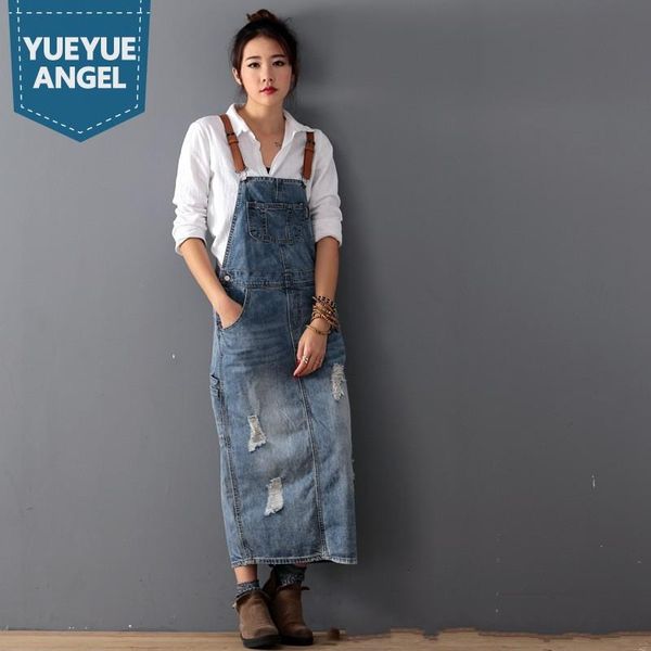 casual dresses loose fit maxi long denim dress women strap cargo hole ripped jean ankle length oversized plus size xs-5xl, Black;gray
casual dresses loose fit maxi long denim dress women strap cargo hole ripped jean ankle length oversized plus size xs-5xl, Black;gray