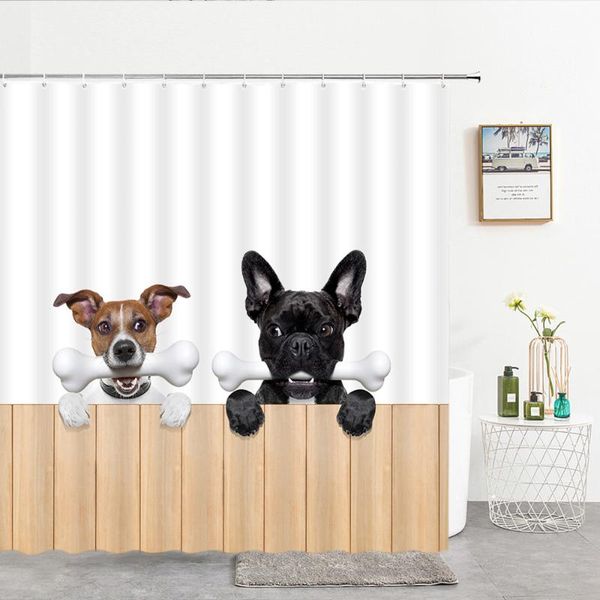 funny dog shower curtains waterproof bathroom curtain 3d polyester fabric with hooks large size 240*180cm decoration bath screen
funny dog shower curtains waterproof bathroom curtain 3d polyester fabric with hooks large size 240*180cm decoration bath screen