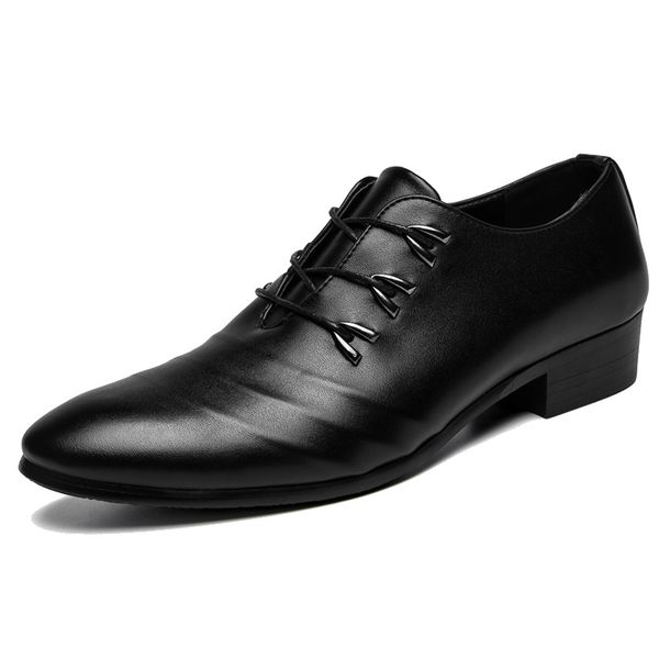 men casual shoes dress fashion outdoor lace up autumn spring leather work business male non-slip solid comfortable, Black
men casual shoes dress fashion outdoor lace up autumn spring leather work business male non-slip solid comfortable, Black