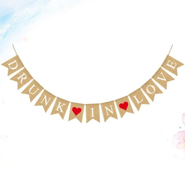 party decoration wedding burlap banner drunk in printing bunting linen flag layout love heart decorative props swallowtail garl
party decoration wedding burlap banner drunk in printing bunting linen flag layout love heart decorative props swallowtail garl