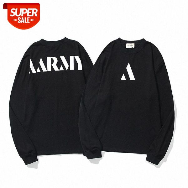 direct double line logo letter printing long-sleeved t-shirt men and women couples black bottoming shirt #r54q
direct double line logo letter printing long-sleeved t-shirt men and women couples black bottoming shirt #r54q