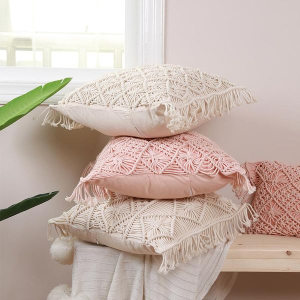 cushion/decorative pillow woven with tassel pillowcase cotton canvas throw cushion cover sofa home outdoor office decorative pillowcover 408
cushion/decorative pillow woven with tassel pillowcase cotton canvas throw cushion cover sofa home outdoor office decorative pillowcover 408
