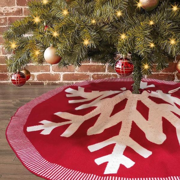 christmas decorations tree skirt, snowflake print knitted skirt decorations, red white
christmas decorations tree skirt, snowflake print knitted skirt decorations, red white