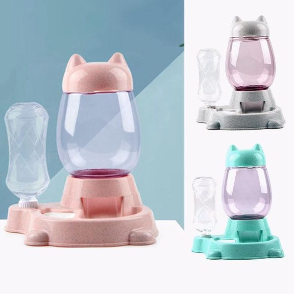pet automatic feeder cat dog dispenser water drinking bowl feeding pets supplies bowls & feeders 
pet automatic feeder cat dog dispenser water drinking bowl feeding pets supplies bowls & feeders