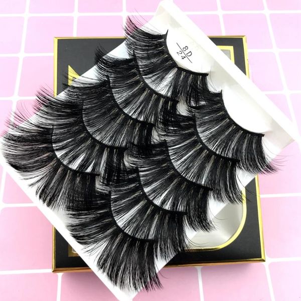 false eyelashes 5 pairs 25mm faux mink lashes natural dramatic volume extension for makeup
false eyelashes 5 pairs 25mm faux mink lashes natural dramatic volume extension for makeup