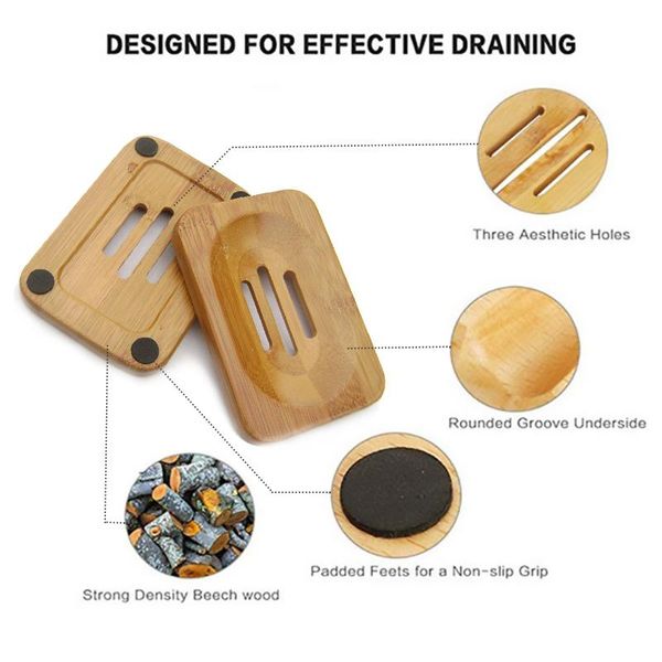 portable soap dishes natural wood tray holder dish storage bath shower plate home bathroom wash organizer
portable soap dishes natural wood tray holder dish storage bath shower plate home bathroom wash organizer