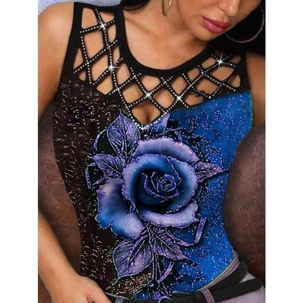 women's tanks & camis rose flower print tank women sleeveless summer graphic vesthollow chest fashion for sleevelessteens, White
women's tanks & camis rose flower print tank women sleeveless summer graphic vesthollow chest fashion for sleevelessteens, White
