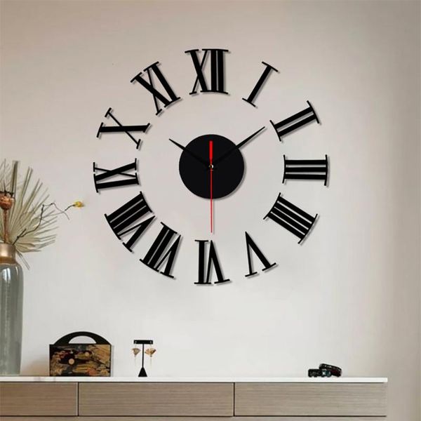 wall clocks 30# frameless diy mute clock 3d mirror surface sticker home office decor
wall clocks 30# frameless diy mute clock 3d mirror surface sticker home office decor