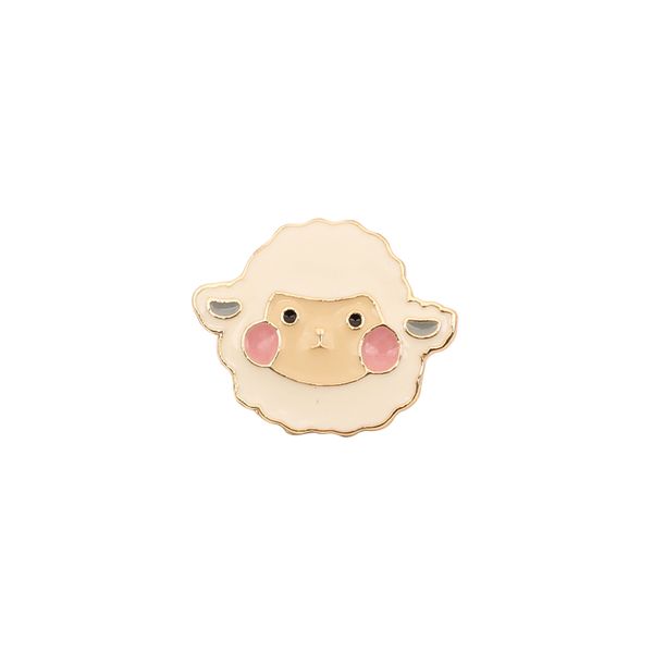 cartoon little sheep lapel pins animal brooches for women gold plated cute creative enamel paint funny denim shirt gift bag accessories coll, Gray
cartoon little sheep lapel pins animal brooches for women gold plated cute creative enamel paint funny denim shirt gift bag accessories coll, Gray