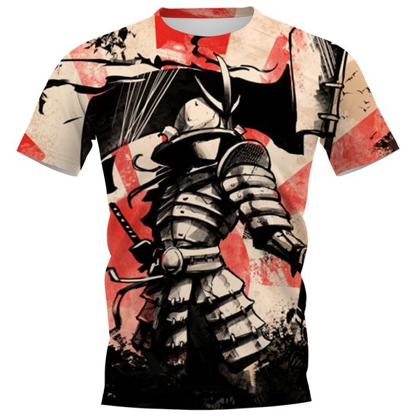 cloocl japanese samurai mens t-shirts short sleeve men clothing harajuku t shirts 3d print shirt, White;black
cloocl japanese samurai mens t-shirts short sleeve men clothing harajuku t shirts 3d print shirt, White;black