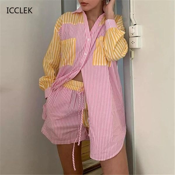 women's tracksuits summer beach striped shorts set women casual blouse shirt and mini suit two piece sets tracksuit loungewear, Gray
women's tracksuits summer beach striped shorts set women casual blouse shirt and mini suit two piece sets tracksuit loungewear, Gray