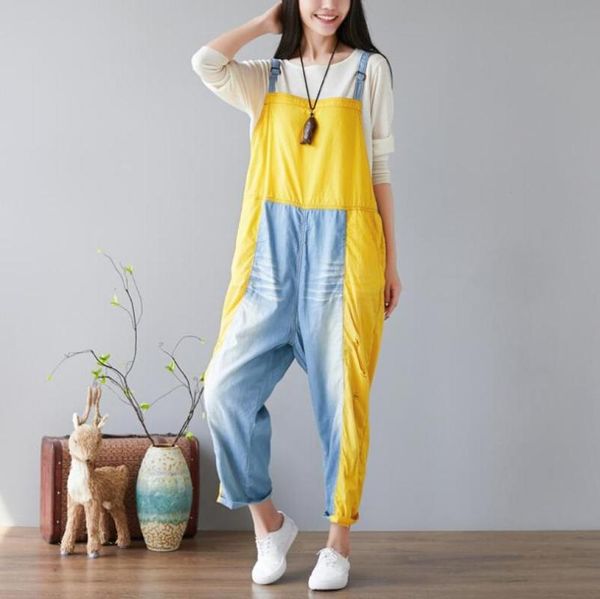 gym clothing women denim suspender jumpsuits hit color stripe casual bib pants playsuits outfits streetwear, White;black
gym clothing women denim suspender jumpsuits hit color stripe casual bib pants playsuits outfits streetwear, White;black