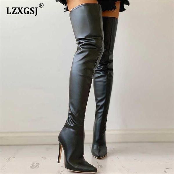 black thigh high boot high heels over-the-knee boots ladies autumn winter shoes women's long boat plus size 43 211103
black thigh high boot high heels over-the-knee boots ladies autumn winter shoes women's long boat plus size 43 211103