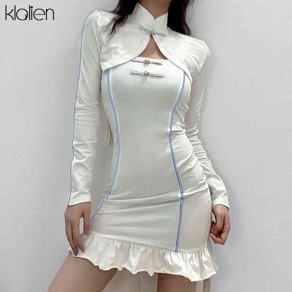 dresses fashion elegant chinese style solid mini women autumn long sleeve turtleneck casual street skinny female dress, Black;gray
dresses fashion elegant chinese style solid mini women autumn long sleeve turtleneck casual street skinny female dress, Black;gray