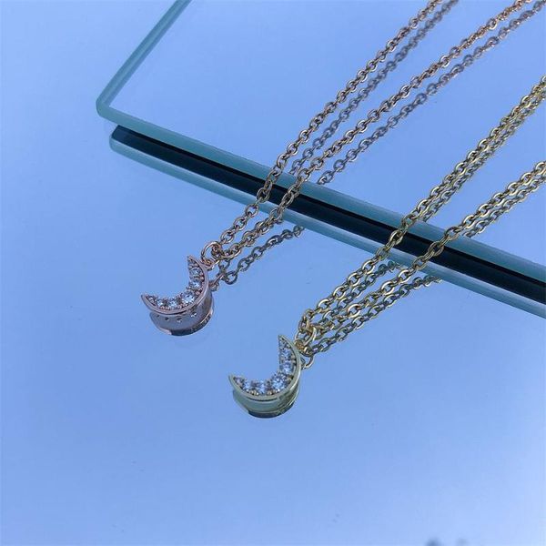 pendant necklaces wholesale simple stars double layer choker shiny zircon moon charm pendants for women gift fine jewelry, Silver
pendant necklaces wholesale simple stars double layer choker shiny zircon moon charm pendants for women gift fine jewelry, Silver