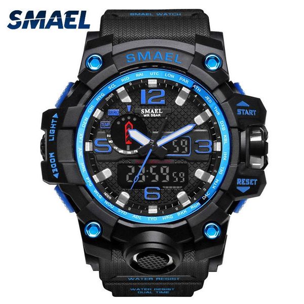 wristwatches man watch 2021 smael brand sport watches date alarm satch men clock digital s 1545 blue led watproof, Slivery;brown
wristwatches man watch 2021 smael brand sport watches date alarm satch men clock digital s 1545 blue led watproof, Slivery;brown