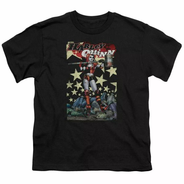 harley quinn quinn one kids youth t shirt licensed joker dc comics tee black, White;black
harley quinn quinn one kids youth t shirt licensed joker dc comics tee black, White;black