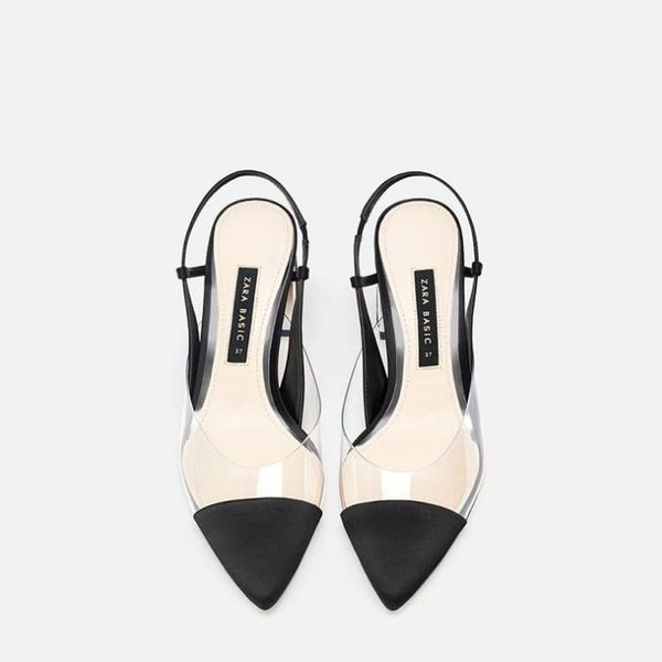 meriahzheng women's shoes chunky heel high stitching low-cut toe back strap buckle mid-heel fch-80325 slippers, Black
meriahzheng women's shoes chunky heel high stitching low-cut toe back strap buckle mid-heel fch-80325 slippers, Black