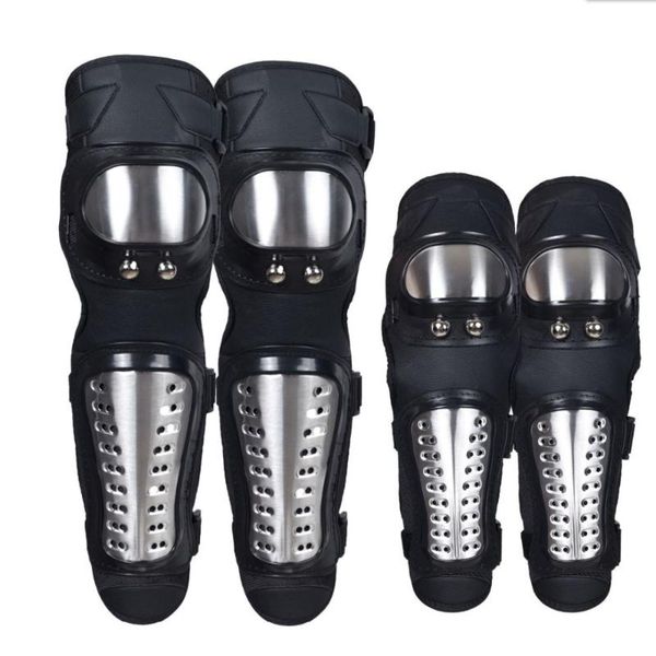 outdoor off-road motorcycle anti-fall protective gear stainless steel hard sheel elbow pads knee pad protection sets, Black;gray
outdoor off-road motorcycle anti-fall protective gear stainless steel hard sheel elbow pads knee pad protection sets, Black;gray