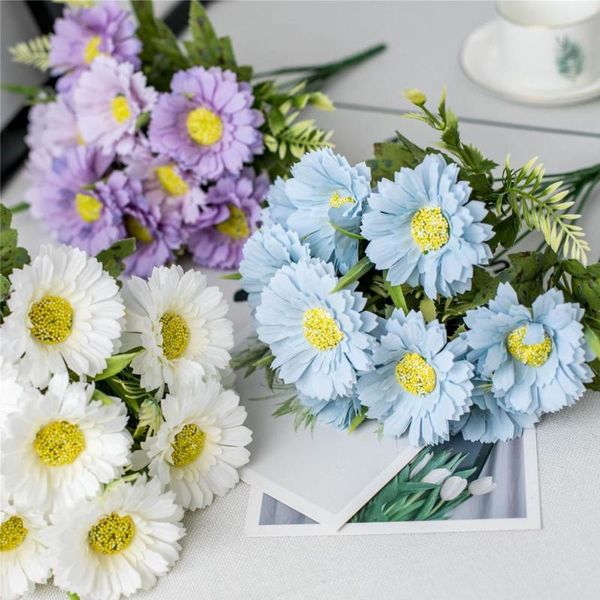 arrival 10 heads/bouquet silk artificial sun flower beauty daisy bride wedding engagement party home decoration decorative flowers & wreaths
arrival 10 heads/bouquet silk artificial sun flower beauty daisy bride wedding engagement party home decoration decorative flowers & wreaths