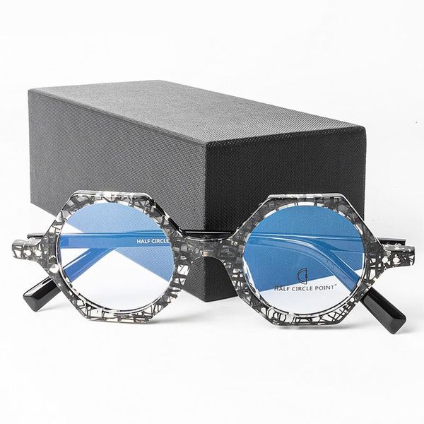plate glasses frame men women full personality polygon small non-mainstream punk irregular myopia fashion sunglasses frames, Black
plate glasses frame men women full personality polygon small non-mainstream punk irregular myopia fashion sunglasses frames, Black
