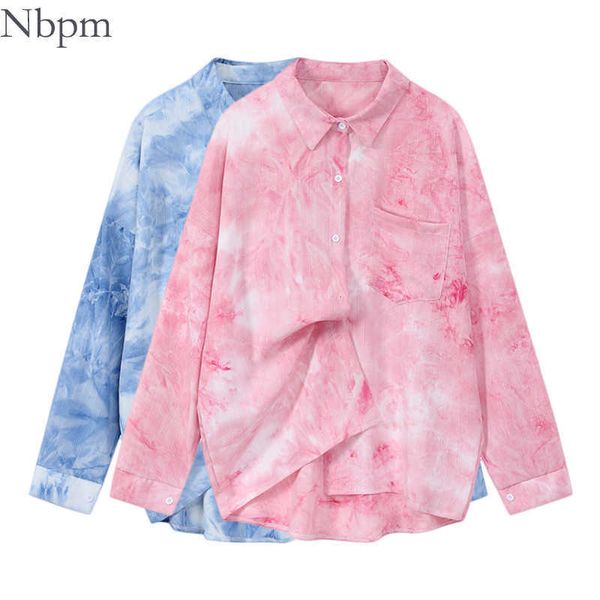 nbpm spring women's clothing tie dye ladies korean clothing long sleeve shirt blouses fashion tunic female blusas mujer 210529, White
nbpm spring women's clothing tie dye ladies korean clothing long sleeve shirt blouses fashion tunic female blusas mujer 210529, White