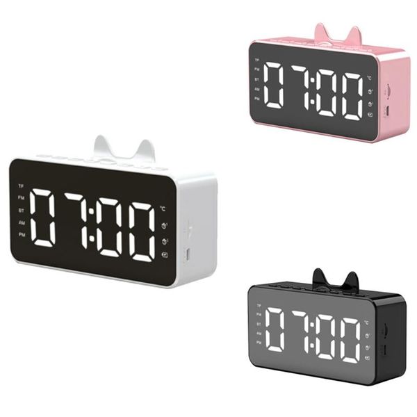 alarm clock usb rechargeable bedside bluetooth speaker smart wireless stereo sound digital display with fm radio other clocks & accessories
alarm clock usb rechargeable bedside bluetooth speaker smart wireless stereo sound digital display with fm radio other clocks & accessories