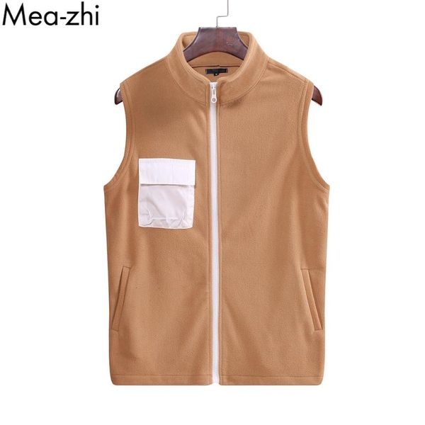 men's vests men vest casual sports sleeveless zipper waistcoat stand collar contrast color youth coat, Black;white
men's vests men vest casual sports sleeveless zipper waistcoat stand collar contrast color youth coat, Black;white