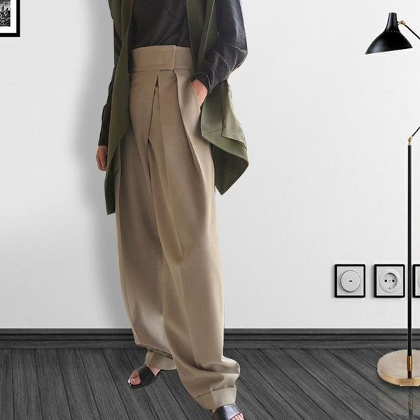 women's pants & capris minimalism spring summer ol style casual high waist cuff up women harem fashion solid straight female business t, Black;white
women's pants & capris minimalism spring summer ol style casual high waist cuff up women harem fashion solid straight female business t, Black;white