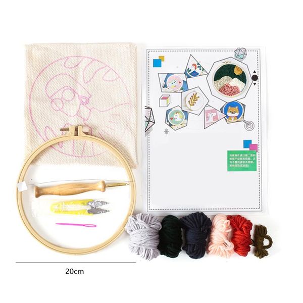 other arts and crafts embroidery starter kits punch needle tool cloth with pattern diy handcraft set wall home decor craft gift
other arts and crafts embroidery starter kits punch needle tool cloth with pattern diy handcraft set wall home decor craft gift