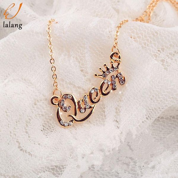 jewelry alphabetical queen fashion rhinestone short clavicle alloy chain necklace pendant necklaces, Silver
jewelry alphabetical queen fashion rhinestone short clavicle alloy chain necklace pendant necklaces, Silver