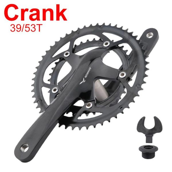 bike heels & chainwheels bicycle crank 130bcd hollow double disc 20/22 speed folding 39-53t chain ring for road accessories
bike heels & chainwheels bicycle crank 130bcd hollow double disc 20/22 speed folding 39-53t chain ring for road accessories