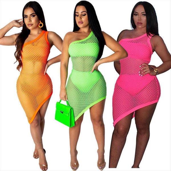 neon color sheer mesh women tracksuits three piece sleeveless dress sets bodycon summer beach outfits 3 matching suits, Gray
neon color sheer mesh women tracksuits three piece sleeveless dress sets bodycon summer beach outfits 3 matching suits, Gray