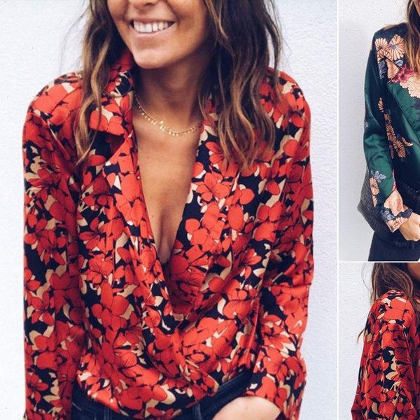 romper bodysuit women shirts deep v neck long sleeve loose print blouse casual shirt, White
romper bodysuit women shirts deep v neck long sleeve loose print blouse casual shirt, White