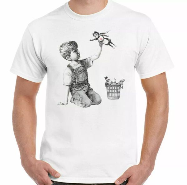 banksy t-shirt, nurse, quarantine, superhero, doctor, superman, nhs, White;black
banksy t-shirt, nurse, quarantine, superhero, doctor, superman, nhs, White;black