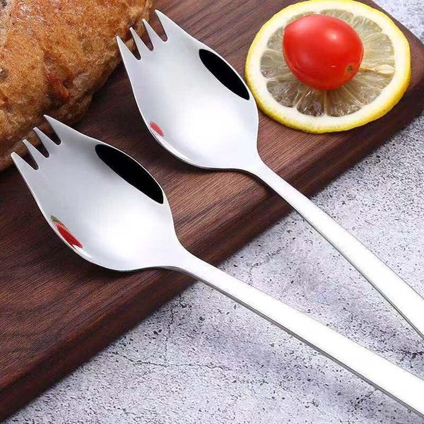 spoons 2 in 1 stainless steel spoon fork household kitchen dessert fruit coffee tea gadgets tableware accessories
spoons 2 in 1 stainless steel spoon fork household kitchen dessert fruit coffee tea gadgets tableware accessories