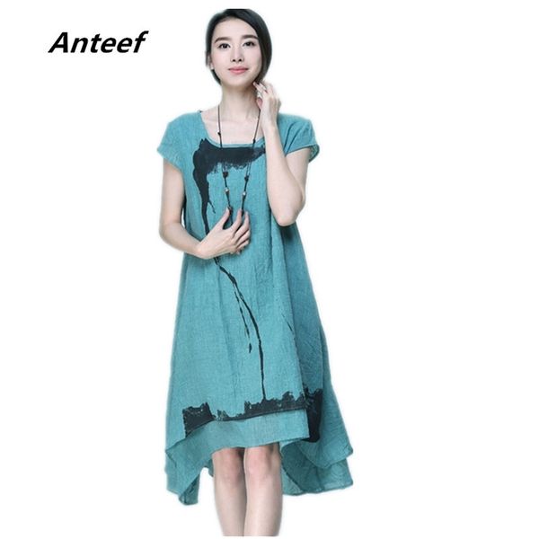 cotton linen plus size vintage floral women casual long loose beach summer dress elegant vestidos clothes party dresses 210517, Black;gray
cotton linen plus size vintage floral women casual long loose beach summer dress elegant vestidos clothes party dresses 210517, Black;gray