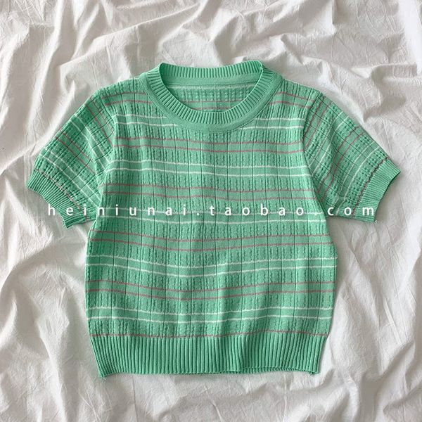 women's t-shirt sweet round neck stripe base t-shirt spring slim pullovers 2021 wear korean short k4p7, White
women's t-shirt sweet round neck stripe base t-shirt spring slim pullovers 2021 wear korean short k4p7, White