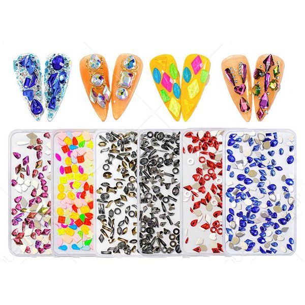 nail art kits 120pc/box glitter 3d rhinestones ab flat back shiny stones decor sequin mixed size gems crystal strass accessories
nail art kits 120pc/box glitter 3d rhinestones ab flat back shiny stones decor sequin mixed size gems crystal strass accessories