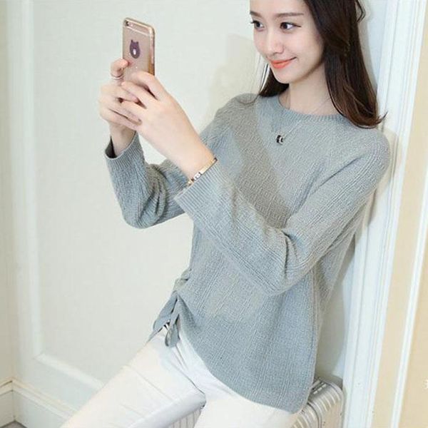 women's sweaters spring autumn 2021 sweater fashion loose long sleeve pullover bottoming wild b9, White;black
women's sweaters spring autumn 2021 sweater fashion loose long sleeve pullover bottoming wild b9, White;black