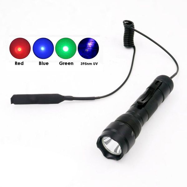 torch pocket light green/red/blue/uv 395nm tactical with remote switch flashlights torches
torch pocket light green/red/blue/uv 395nm tactical with remote switch flashlights torches