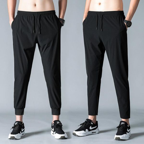2021spring and summer men's sweatpants thin casual fashion feet harem pants wild slim nine-point running training fitness, Black;blue
2021spring and summer men's sweatpants thin casual fashion feet harem pants wild slim nine-point running training fitness, Black;blue