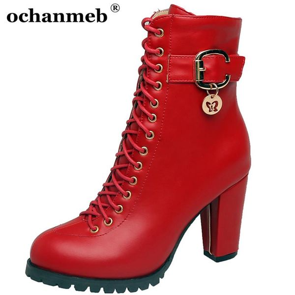 boots fashion women chunky high heels platforms ankle lace up shoes woman female cross tied large size 48 autumn winter 33, Black
boots fashion women chunky high heels platforms ankle lace up shoes woman female cross tied large size 48 autumn winter 33, Black